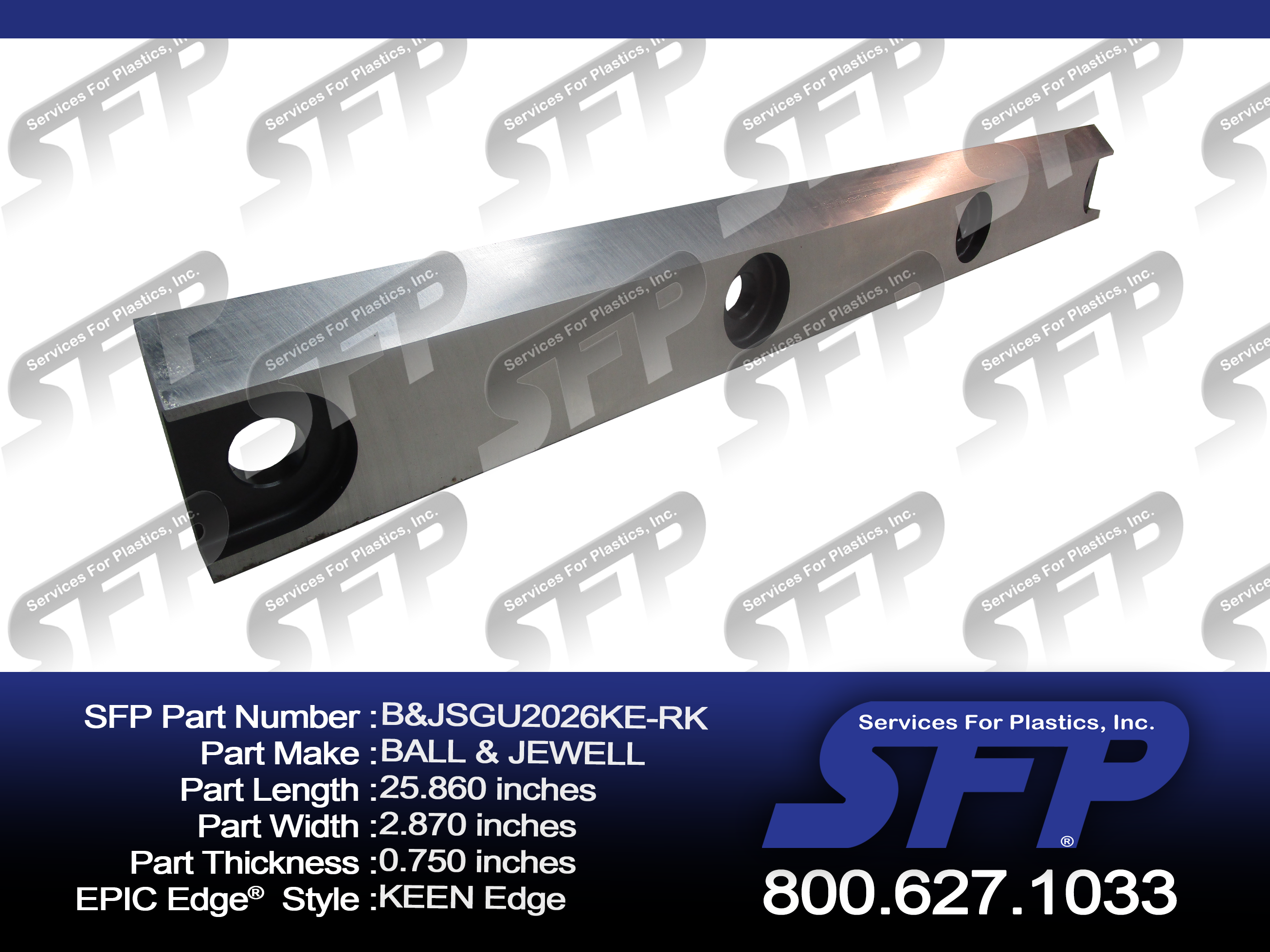 Ball & JewellMaverick Grinder Knives B&JSGU2026 Services For